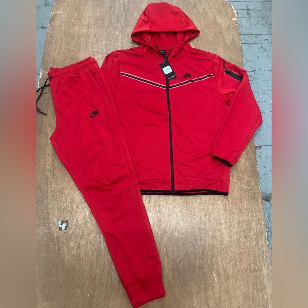 Authentic Red Nike Tech